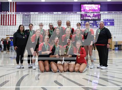 Thumbnail 2 in Gallia Academy vs Circleville (OHSAA D4 District Final) photogallery.