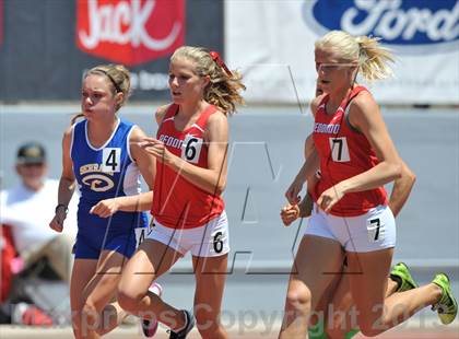 Thumbnail 3 in CIF SS Track and Field Finals (Girls 1600m) photogallery.