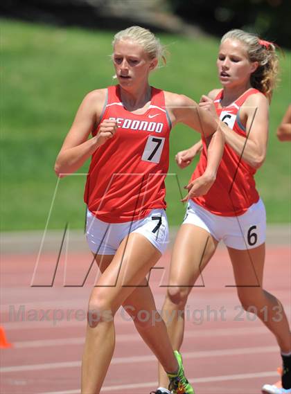Thumbnail 3 in CIF SS Track and Field Finals (Girls 1600m) photogallery.