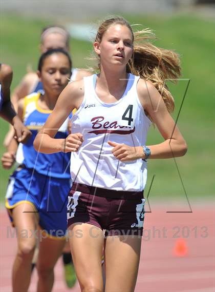Thumbnail 1 in CIF SS Track and Field Finals (Girls 1600m) photogallery.