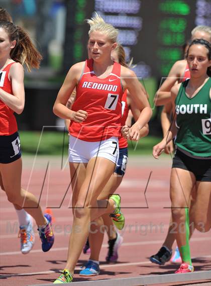 Thumbnail 2 in CIF SS Track and Field Finals (Girls 1600m) photogallery.
