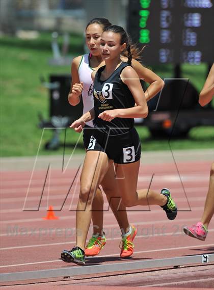 Thumbnail 3 in CIF SS Track and Field Finals (Girls 1600m) photogallery.