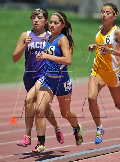 Thumbnail 2 in CIF SS Track and Field Finals (Girls 1600m) photogallery.