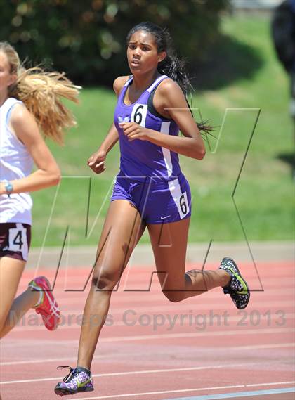 Thumbnail 1 in CIF SS Track and Field Finals (Girls 1600m) photogallery.