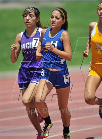 Thumbnail 1 in CIF SS Track and Field Finals (Girls 1600m) photogallery.