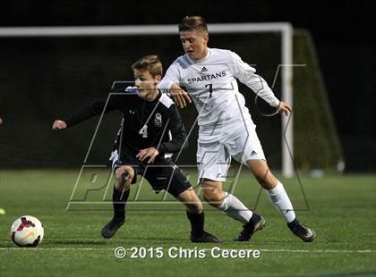 Thumbnail 3 in Honeoye Falls-Lima vs. Greece Olympia (Section 5 Class A2 Semifinal) photogallery.