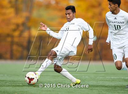 Thumbnail 3 in Honeoye Falls-Lima vs. Greece Olympia (Section 5 Class A2 Semifinal) photogallery.