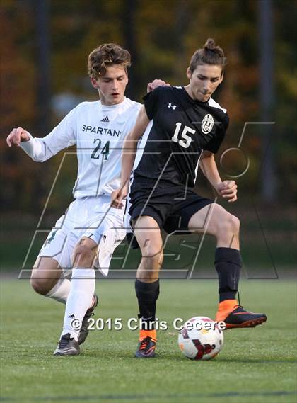 Thumbnail 1 in Honeoye Falls-Lima vs. Greece Olympia (Section 5 Class A2 Semifinal) photogallery.