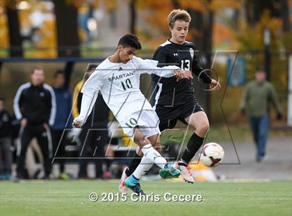 Thumbnail 1 in Honeoye Falls-Lima vs. Greece Olympia (Section 5 Class A2 Semifinal) photogallery.