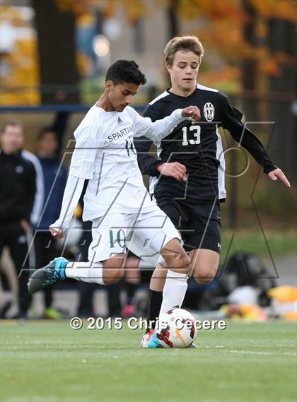Thumbnail 3 in Honeoye Falls-Lima vs. Greece Olympia (Section 5 Class A2 Semifinal) photogallery.
