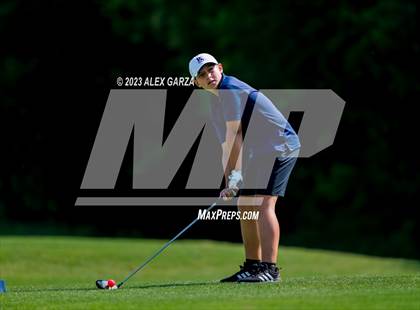 Thumbnail 2 in UIL 1A Boys Golf Finals Round 2 photogallery.