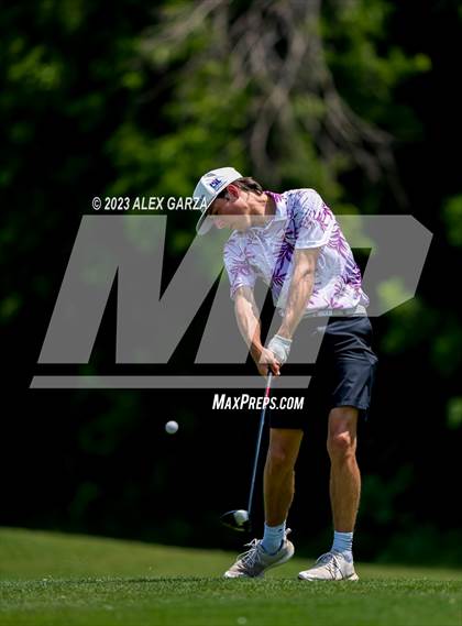 Thumbnail 1 in UIL 1A Boys Golf Finals Round 2 photogallery.