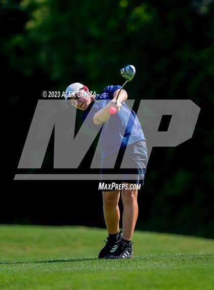 Thumbnail 1 in UIL 1A Boys Golf Finals Round 2 photogallery.