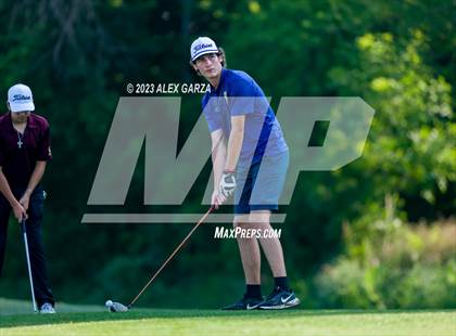 Thumbnail 2 in UIL 1A Boys Golf Finals Round 2 photogallery.