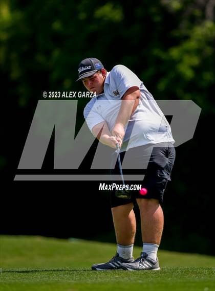 Thumbnail 1 in UIL 1A Boys Golf Finals Round 2 photogallery.
