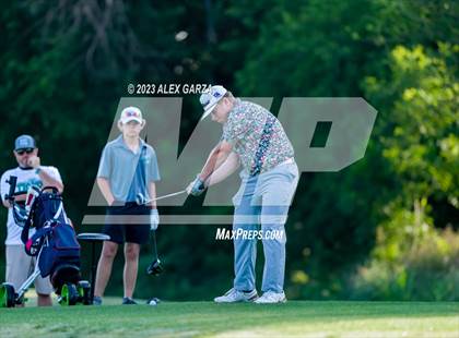 Thumbnail 2 in UIL 1A Boys Golf Finals Round 2 photogallery.
