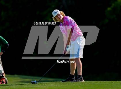 Thumbnail 1 in UIL 1A Boys Golf Finals Round 2 photogallery.