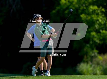 Thumbnail 2 in UIL 1A Boys Golf Finals Round 2 photogallery.