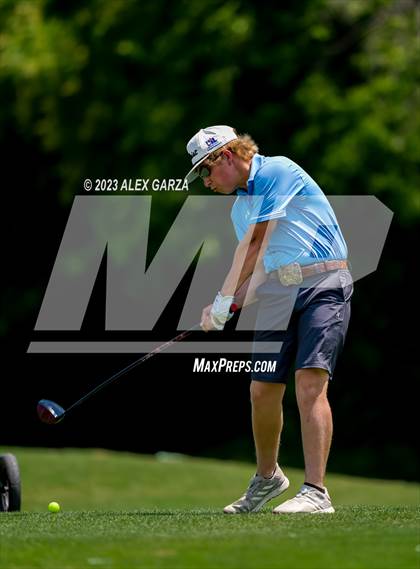 Thumbnail 1 in UIL 1A Boys Golf Finals Round 2 photogallery.