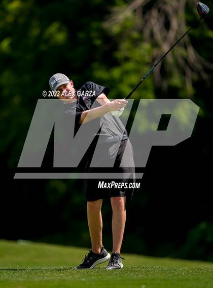 Thumbnail 2 in UIL 1A Boys Golf Finals Round 2 photogallery.