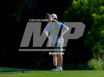 Thumbnail 1 in UIL 1A Boys Golf Finals Round 2 photogallery.