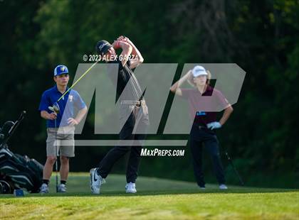 Thumbnail 1 in UIL 1A Boys Golf Finals Round 2 photogallery.