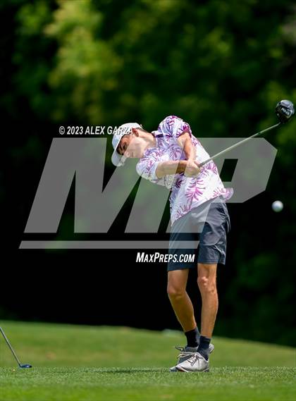 Thumbnail 2 in UIL 1A Boys Golf Finals Round 2 photogallery.