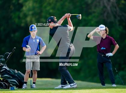 Thumbnail 2 in UIL 1A Boys Golf Finals Round 2 photogallery.