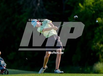 Thumbnail 1 in UIL 1A Boys Golf Finals Round 2 photogallery.