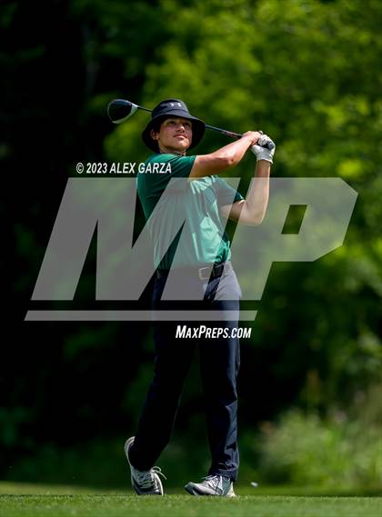 Thumbnail 1 in UIL 1A Boys Golf Finals Round 2 photogallery.