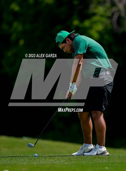 Thumbnail 2 in UIL 1A Boys Golf Finals Round 2 photogallery.