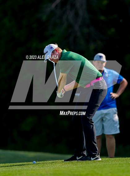 Thumbnail 2 in UIL 1A Boys Golf Finals Round 2 photogallery.