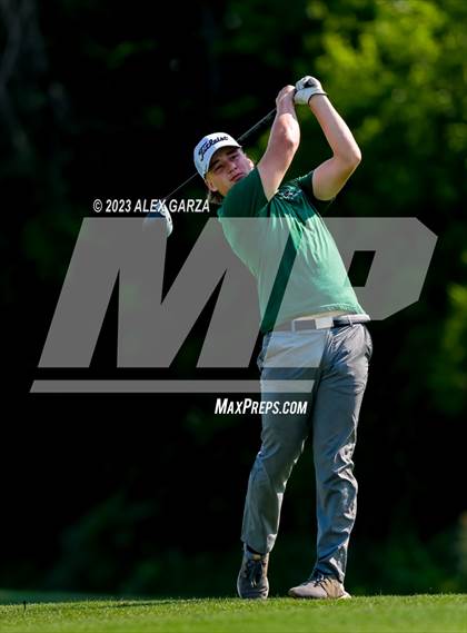 Thumbnail 2 in UIL 1A Boys Golf Finals Round 2 photogallery.