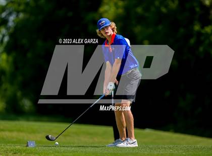 Thumbnail 1 in UIL 1A Boys Golf Finals Round 2 photogallery.