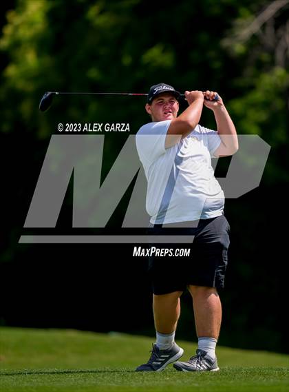 Thumbnail 1 in UIL 1A Boys Golf Finals Round 2 photogallery.
