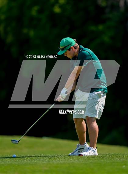 Thumbnail 1 in UIL 1A Boys Golf Finals Round 2 photogallery.