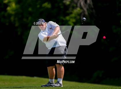 Thumbnail 2 in UIL 1A Boys Golf Finals Round 2 photogallery.