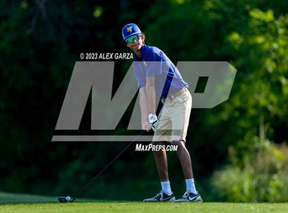 Thumbnail 1 in UIL 1A Boys Golf Finals Round 2 photogallery.