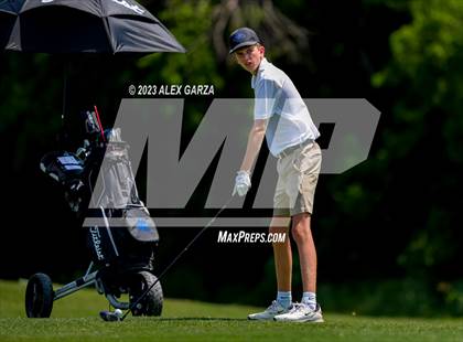 Thumbnail 1 in UIL 1A Boys Golf Finals Round 2 photogallery.