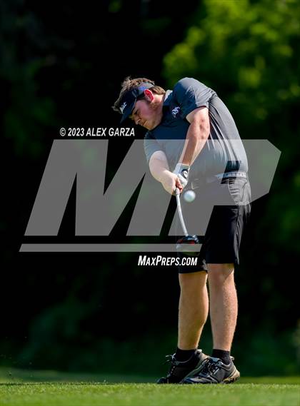 Thumbnail 1 in UIL 1A Boys Golf Finals Round 2 photogallery.