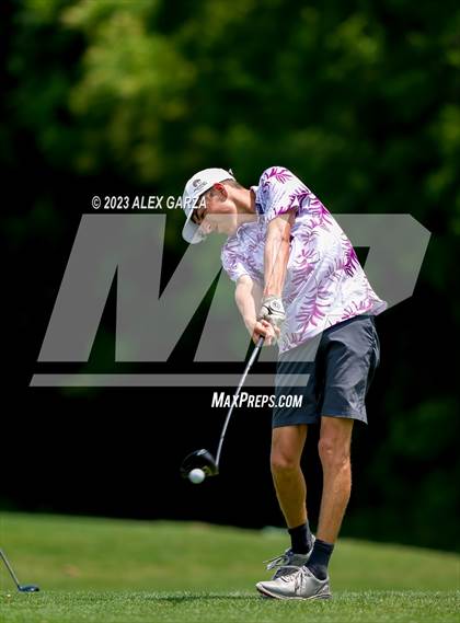 Thumbnail 1 in UIL 1A Boys Golf Finals Round 2 photogallery.