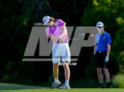 Thumbnail 3 in UIL 1A Boys Golf Finals Round 2 photogallery.