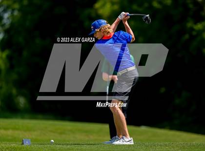Thumbnail 2 in UIL 1A Boys Golf Finals Round 2 photogallery.