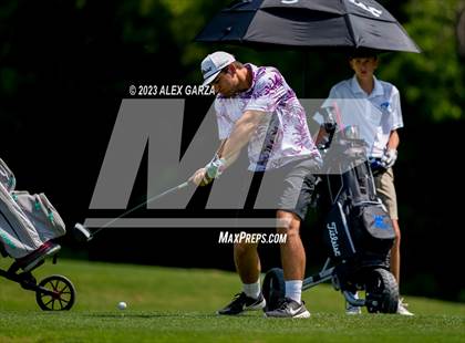 Thumbnail 3 in UIL 1A Boys Golf Finals Round 2 photogallery.