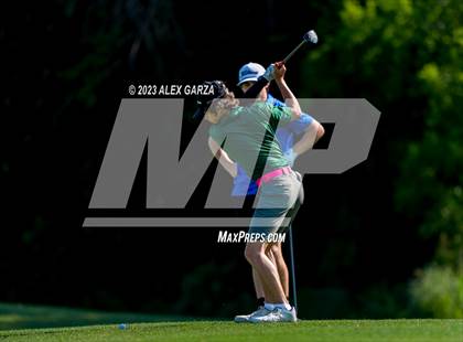 Thumbnail 2 in UIL 1A Boys Golf Finals Round 2 photogallery.