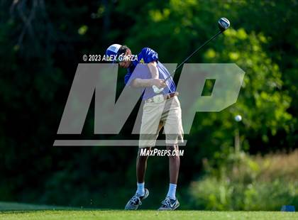 Thumbnail 2 in UIL 1A Boys Golf Finals Round 2 photogallery.