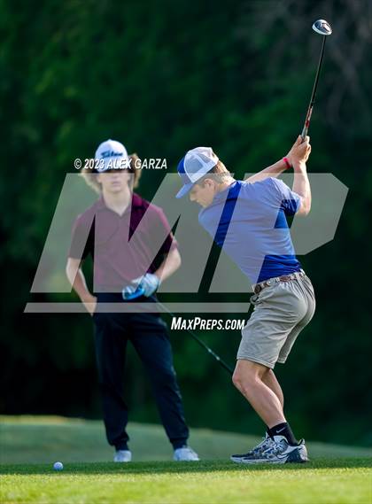 Thumbnail 1 in UIL 1A Boys Golf Finals Round 2 photogallery.