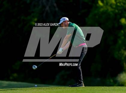 Thumbnail 2 in UIL 1A Boys Golf Finals Round 2 photogallery.