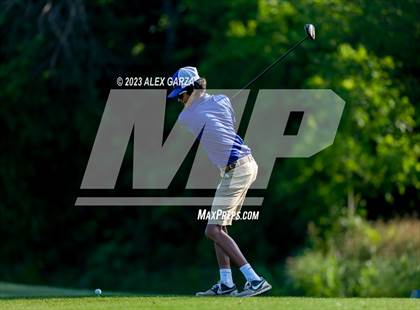 Thumbnail 2 in UIL 1A Boys Golf Finals Round 2 photogallery.