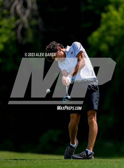 Thumbnail 1 in UIL 1A Boys Golf Finals Round 2 photogallery.